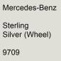 Preview: Mercedes-Benz, Sterling Silver (Wheel), 9709.